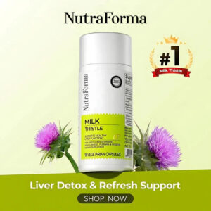 Milk thistle detox capsules - Liver support and cleansing