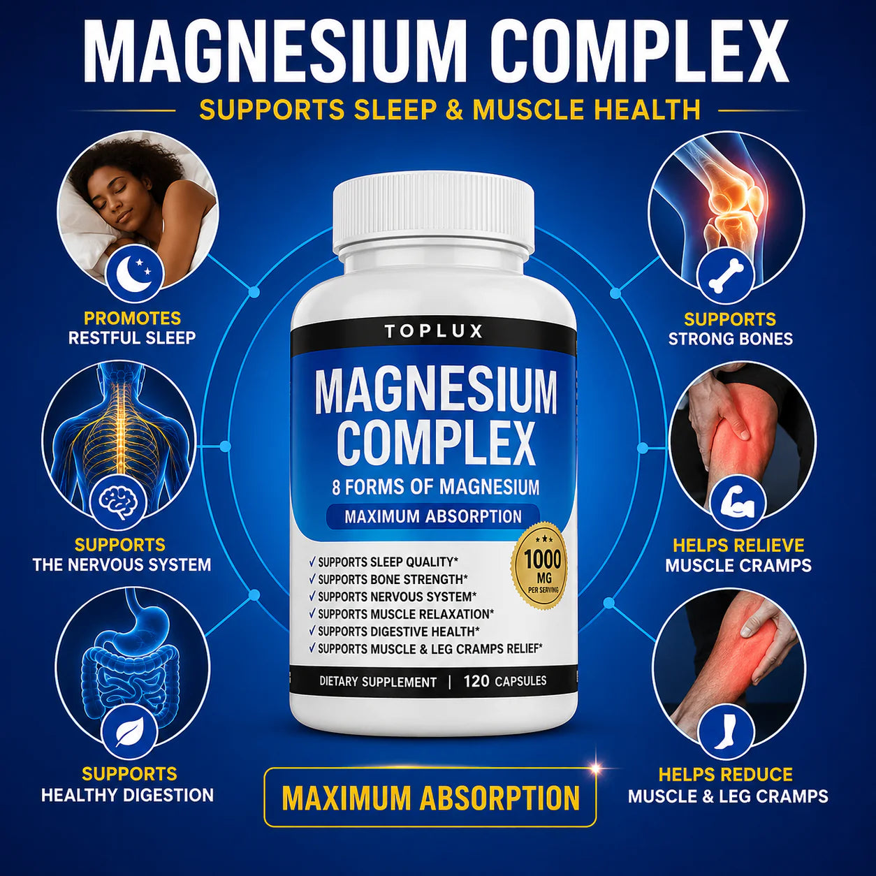 Magnesium Complex – less stress, more energy