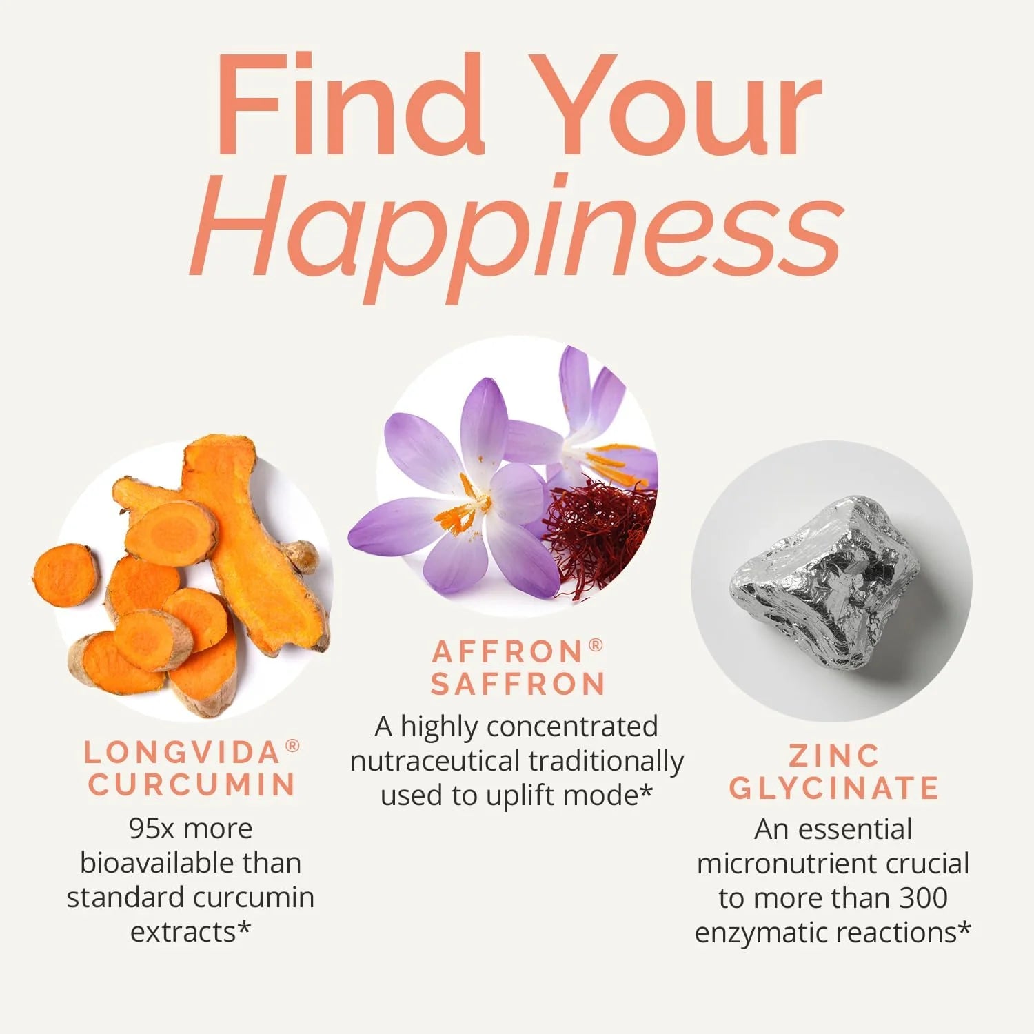 Happy Saffron Plus – The 3-in-1 Saffron Secret